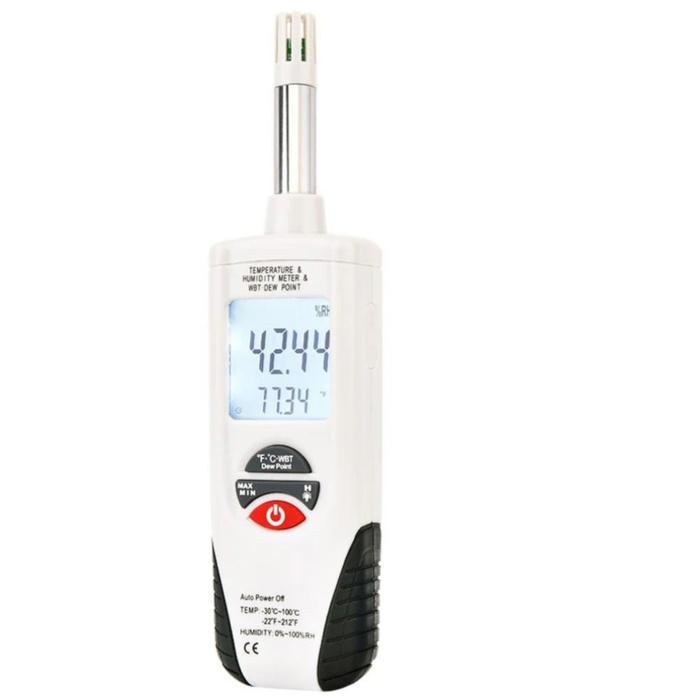 HTI HT350 Digital Temperature Humidity Meter