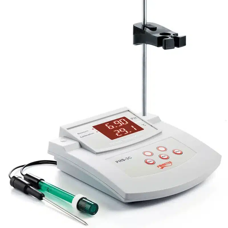 PHS-3C Acidity Meter pH Thermometer 2in1 Desktop Automatic Calibration Tester - Image 2