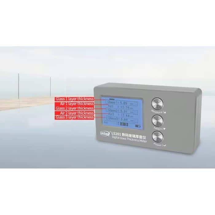Linshang LS201 Digital Glass Thicknes