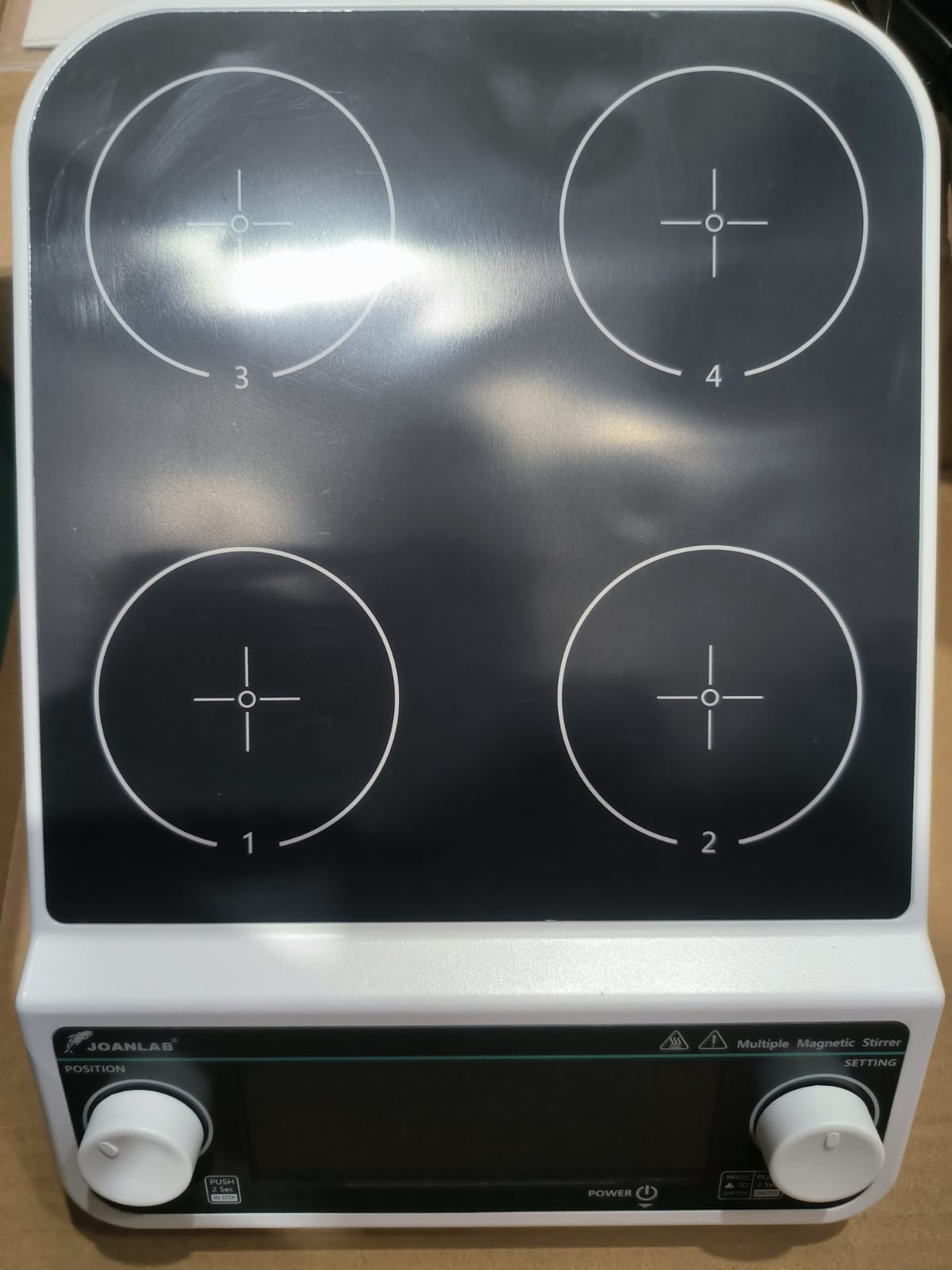 Joanlab HHMS-4MAX High Heating Hotplate Magnetic Stirrer 4 Platform 2