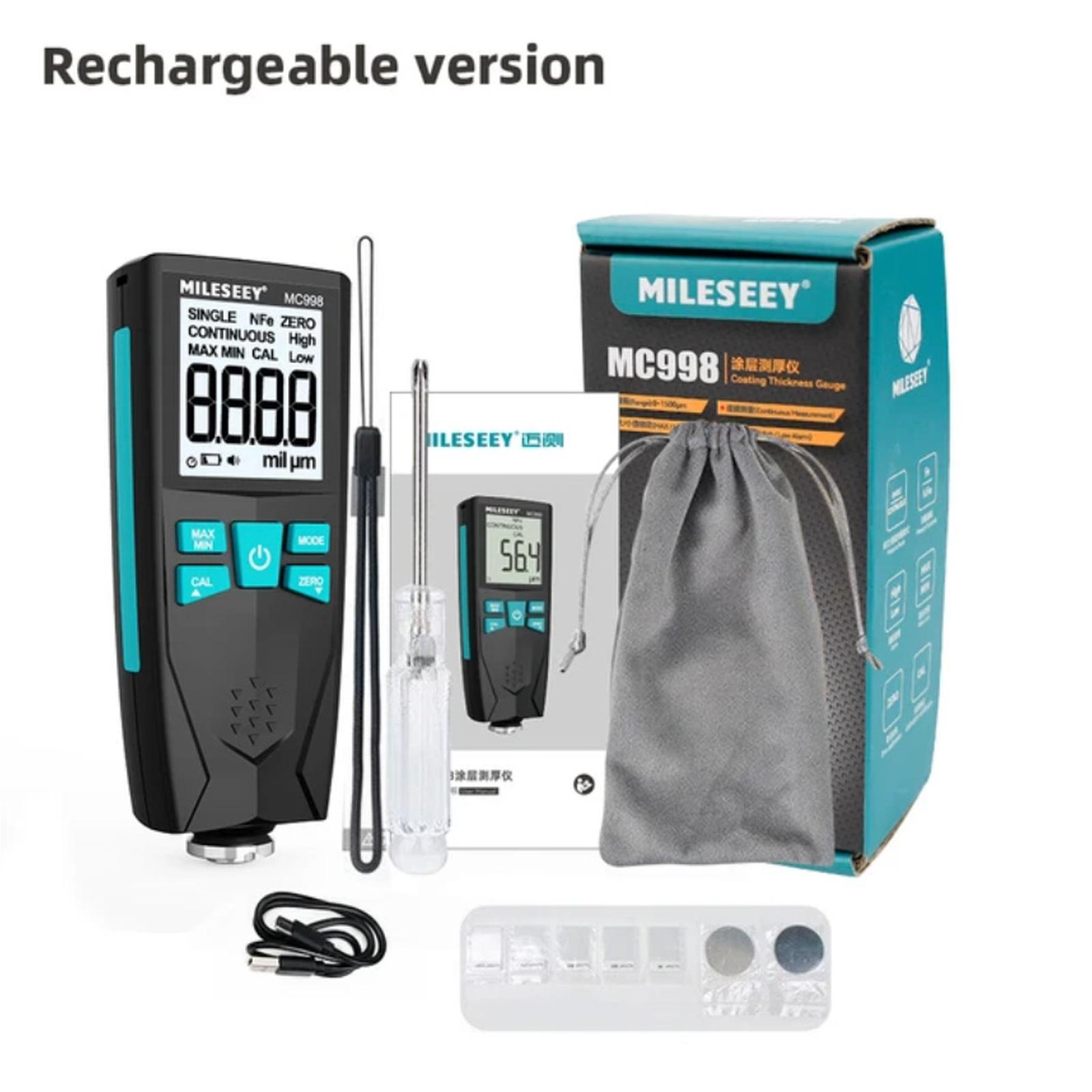 Mileseey MC998 Coating Thickness Gauge - Image 2
