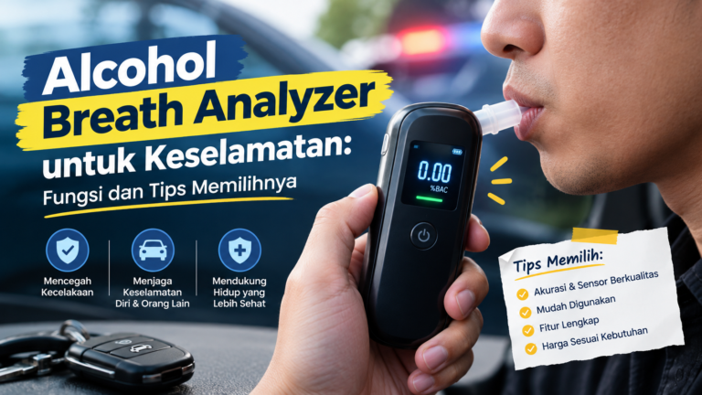 Alcohol Breath Analyzer untuk Keselamatan Fungsi dan Tips Memilihnya