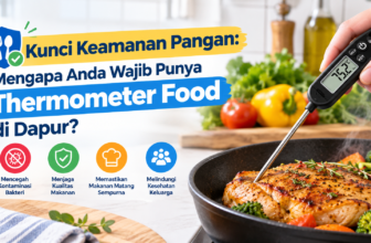 Kunci Keamanan Pangan: Mengapa Anda Wajib Punya Thermometer Food di Dapur?
