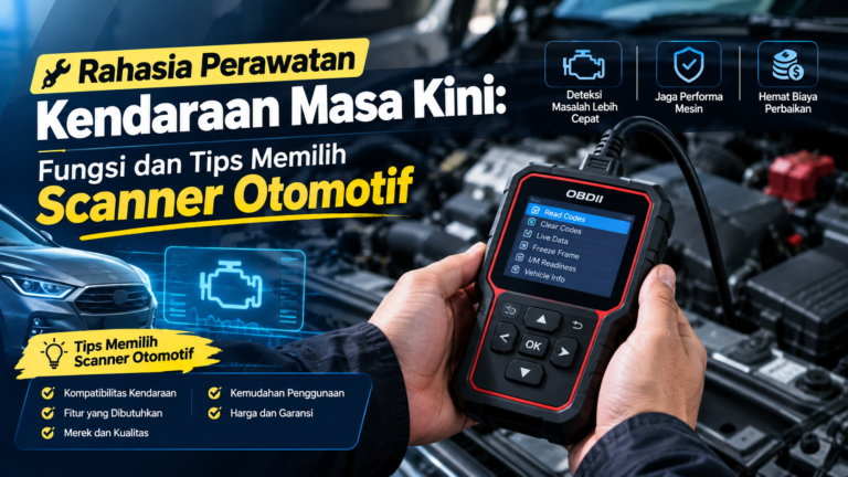 Rahasia Perawatan Kendaraan Masa Kini: Fungsi dan Tips Memilih Scanner Otomotif