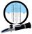 Refractometer Wine, Jus Buah – Skala Oechsle, Brix, Babo