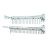 Fire Hydrant Hose Rack Aluminium Sisir Selang Pemadam 11/2 1.5 Inch