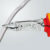 TANG POTONG KABEL 13 96 200 PLIERS FOR ELECTRICAL INSTALLATION KNIPEX